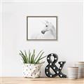 Picture of Sophisticated Unicorn neutral _GroupedProduct_Rectangle_Landscape_Canvas_Framed_