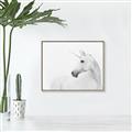 Picture of Sophisticated Unicorn neutral _GroupedProduct_Rectangle_Landscape_Canvas_Framed_