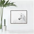 Picture of Sophisticated Unicorn neutral _GroupedProduct_Rectangle_Landscape_Canvas_Framed_