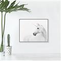 Picture of Sophisticated Unicorn neutral _GroupedProduct_Rectangle_Landscape_Canvas_Framed_