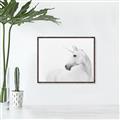 Picture of Sophisticated Unicorn neutral _GroupedProduct_Rectangle_Landscape_Canvas_Framed_