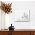 Picture of Sophisticated Unicorn neutral _GroupedProduct_Rectangle_Landscape_Canvas_Framed_