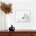 Picture of Sophisticated Unicorn neutral _GroupedProduct_Rectangle_Landscape_Canvas_Framed_