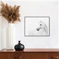 Picture of Sophisticated Unicorn neutral _GroupedProduct_Rectangle_Landscape_Canvas_Framed_