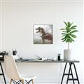 Picture of Trex in the Woods _GroupedProduct_Square_Canvas_Framed_