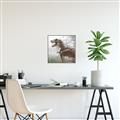 Picture of Trex in the Woods _GroupedProduct_Square_Canvas_Framed_