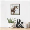 Picture of Forest Dino I  _GroupedProduct_Rectangle_Portrait_Canvas_Framed_