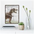 Picture of Forest Dino I  _GroupedProduct_Rectangle_Portrait_Canvas_Framed_
