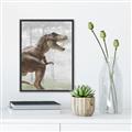 Picture of Forest Dino I  _GroupedProduct_Rectangle_Portrait_Canvas_Framed_