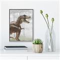Picture of Forest Dino I  _GroupedProduct_Rectangle_Portrait_Canvas_Framed_