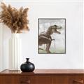 Picture of Forest Dino I  _GroupedProduct_Rectangle_Portrait_Canvas_Framed_