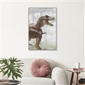 Picture of Forest Dino I  _GroupedProduct_Rectangle_Portrait_Canvas_Framed_