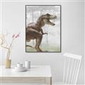 Picture of Forest Dino I  _GroupedProduct_Rectangle_Portrait_Canvas_Framed_
