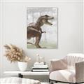 Picture of Forest Dino I  _GroupedProduct_Rectangle_Portrait_Canvas_Framed_