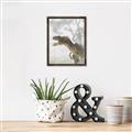 Picture of Forest Dino II _GroupedProduct_Rectangle_Portrait_Canvas_Framed_