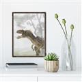 Picture of Forest Dino II _GroupedProduct_Rectangle_Portrait_Canvas_Framed_