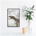 Picture of Forest Dino II _GroupedProduct_Rectangle_Portrait_Canvas_Framed_