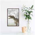 Picture of Forest Dino II _GroupedProduct_Rectangle_Portrait_Canvas_Framed_