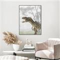 Picture of Forest Dino II _GroupedProduct_Rectangle_Portrait_Canvas_Framed_