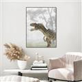 Picture of Forest Dino II _GroupedProduct_Rectangle_Portrait_Canvas_Framed_