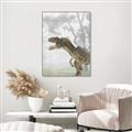 Picture of Forest Dino II _GroupedProduct_Rectangle_Portrait_Canvas_Framed_