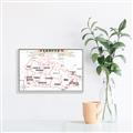 Picture of Canada Map  _GroupedProduct_Rectangle_Landscape_Canvas_Framed_