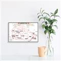 Picture of Canada Map  _GroupedProduct_Rectangle_Landscape_Canvas_Framed_