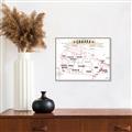 Picture of Canada Map  _GroupedProduct_Rectangle_Landscape_Canvas_Framed_