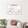 Picture of Canada Map  _GroupedProduct_Rectangle_Landscape_Canvas_Framed_