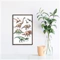 Picture of World of Dinos  _GroupedProduct_Rectangle_Portrait_Canvas_Framed_