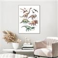 Picture of World of Dinos  _GroupedProduct_Rectangle_Portrait_Canvas_Framed_