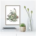 Picture of Wild Dinosaurs _GroupedProduct_Rectangle_Portrait_Canvas_Framed_