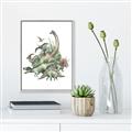 Picture of Wild Dinosaurs _GroupedProduct_Rectangle_Portrait_Canvas_Framed_