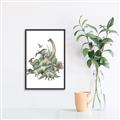 Picture of Wild Dinosaurs _GroupedProduct_Rectangle_Portrait_Canvas_Framed_