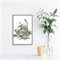 Picture of Wild Dinosaurs _GroupedProduct_Rectangle_Portrait_Canvas_Framed_