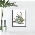 Picture of Wild Dinosaurs _GroupedProduct_Rectangle_Portrait_Canvas_Framed_