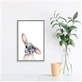 Picture of Floppy Bunny _GroupedProduct_Rectangle_Portrait_Canvas_Framed_