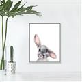 Picture of Floppy Bunny _GroupedProduct_Rectangle_Portrait_Canvas_Framed_