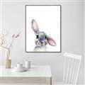 Picture of Floppy Bunny _GroupedProduct_Rectangle_Portrait_Canvas_Framed_