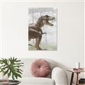 Picture of Forest Dino I  _GroupedProduct_Rectangle_Portrait_Unframed_Print_Only_