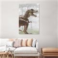 Picture of Forest Dino I  _GroupedProduct_Rectangle_Portrait_Unframed_Print_Only_