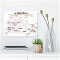 Picture of Canada Map  _GroupedProduct_Rectangle_Landscape_Unframed_Print_Only_