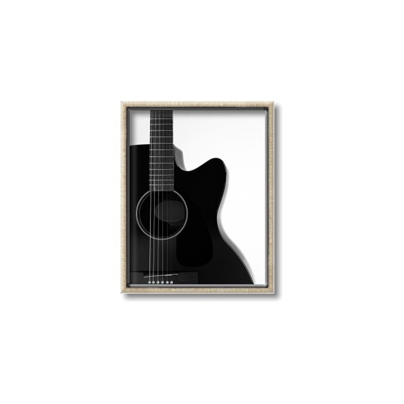 Picture of Acoustic Guitar I _GroupedProduct_Rectangle_Portrait_Photography _GroupedProduct_Rectangle_Portrait_Canvas_Framed_