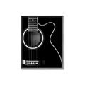 Picture of Acoustic Guitar II _GroupedProduct_Rectangle_Portrait_Photography _GroupedProduct_Rectangle_Portrait_Canvas_Framed_