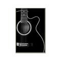 Picture of Acoustic Guitar II _GroupedProduct_Rectangle_Portrait_Photography _GroupedProduct_Rectangle_Portrait_Canvas_Framed_