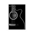 Picture of Acoustic Guitar II _GroupedProduct_Rectangle_Portrait_Photography _GroupedProduct_Rectangle_Portrait_Canvas_Framed_