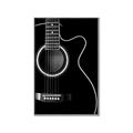 Picture of Acoustic Guitar II _GroupedProduct_Rectangle_Portrait_Photography _GroupedProduct_Rectangle_Portrait_Canvas_Framed_