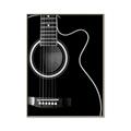 Picture of Acoustic Guitar II _GroupedProduct_Rectangle_Portrait_Photography _GroupedProduct_Rectangle_Portrait_Canvas_Framed_