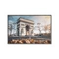 Picture of Arc de Triomphe _GroupedProduct_Rectangle_Landscape_Photography _GroupedProduct_Rectangle_Landscape_Canvas_Framed_