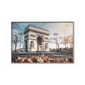 Picture of Arc de Triomphe _GroupedProduct_Rectangle_Landscape_Photography _GroupedProduct_Rectangle_Landscape_Canvas_Framed_